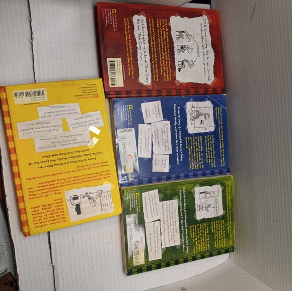 Diary Of A Wimpy Kid Books (1,2,3, & 4) by Jeff Kinney - Picture 8 of 8